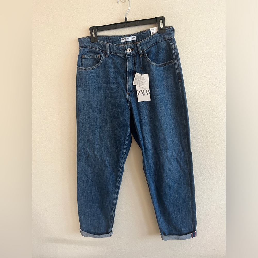 Zara Relaxed Fit Jeans NWT size 8